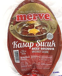 Merve Beef Soujouk Butcher Style 1lb