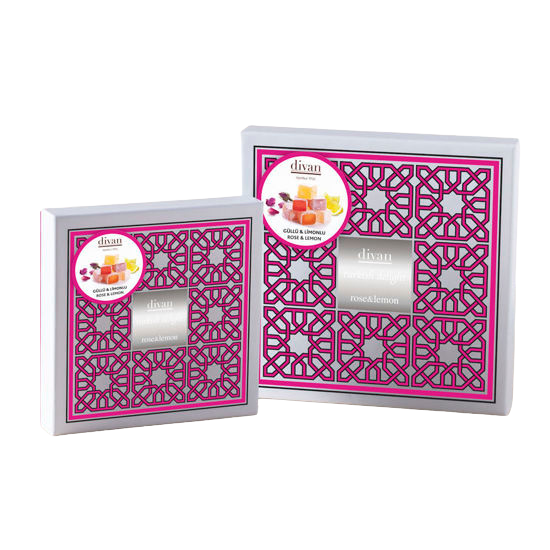 Divan Turkish Delight Rose & Lemon 250gr
