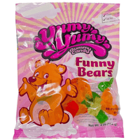 Yummy Yummy Funny Bears 4oz